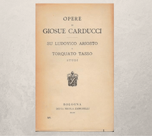 Giosuè Carducci prosatore: l'altro volto del poeta