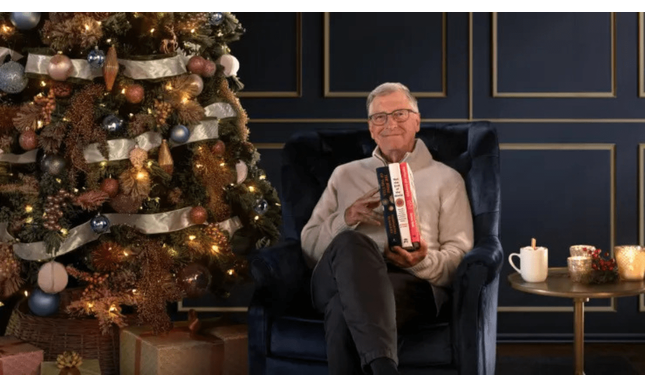 3 libri consigliati da Bill Gates per Natale 2023