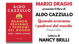 “Quando eravamo i padroni del mondo”: Mario Draghi presenta il nuovo libro di Aldo Cazzullo