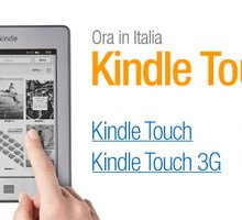 Kindle Touch: il nuovo ereader Amazon arriva in Italia