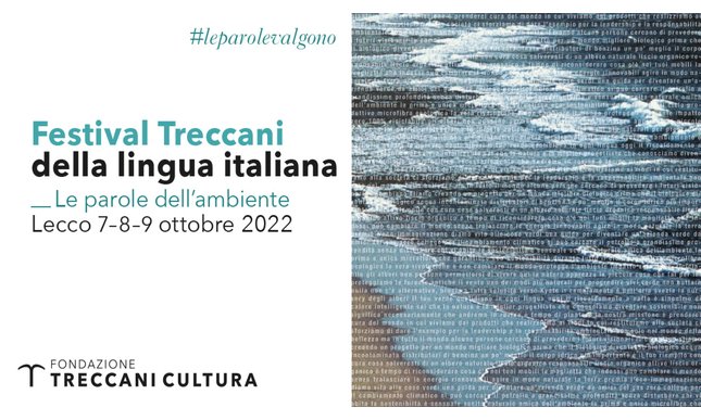 Torna il Festival Treccani della lingua italiana: appuntamento dal 7 al 9 ottobre