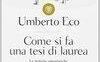 Come si fa una tesi di laurea