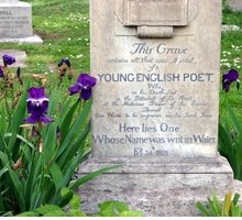 John Keats: cosa significa l'iscrizione sulla sua tomba