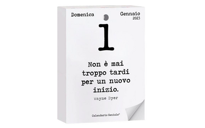 Il Calendario geniale letterario 2023: per un anno in compagnia degli scrittori