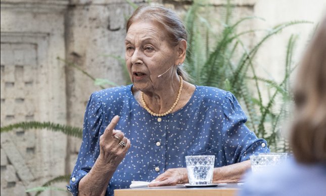  La poetessa Edith Bruck rifiuta il Premio per la Pace di Anzio causa Mussolini