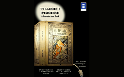Abat book: le lampade a forma di libro in mostra a Milano