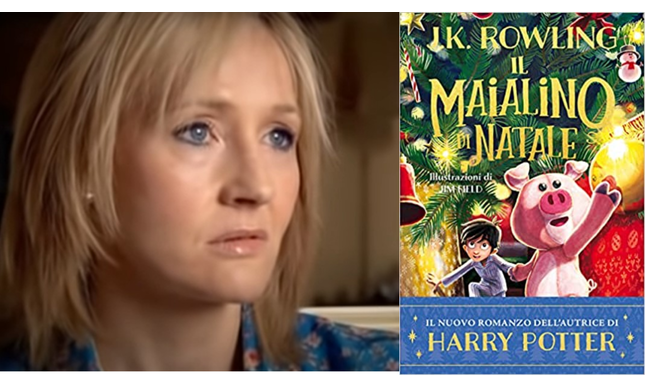 Il Maialino di Natale: il nuovo libro di J.K. Rowling in libreria da ottobre 2021