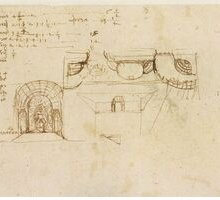 Leonardo da Vinci scenografo: lo schizzo che segna l'inizio del teatro in Italia