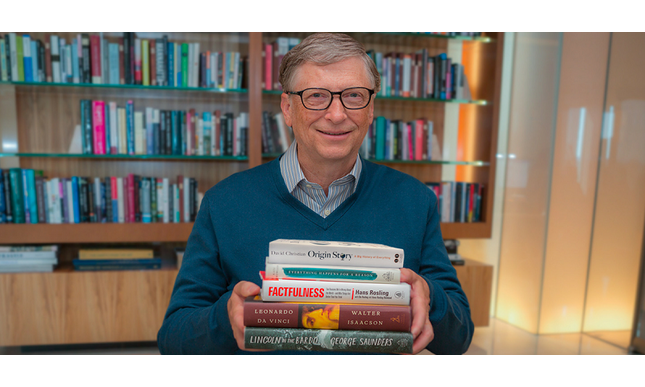 5 libri consigliati da Bill Gates per l'inverno 2020