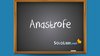 Anastrofe: significato ed esempi