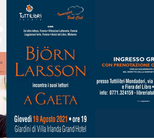 Björn Larsson incontra i lettori a Gaeta: la presentazione di “Nel nome del figlio”