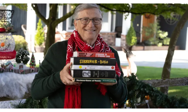 5 libri consigliati da Bill Gates per le vacanze natalizie 2022