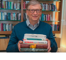 5 libri consigliati da Bill Gates per l'inverno 2020