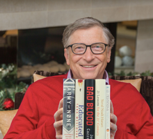 Ecco 5 libri consigliati da Bill Gates per le vacanze di Natale