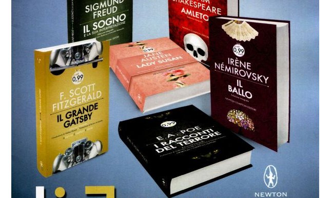 Newton Compton: libri a 0,99 euro tra classici e bestseller