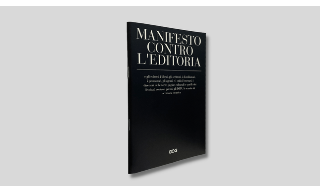 “Manifesto contro l'editoria”: il controverso libro presentato a BookPride