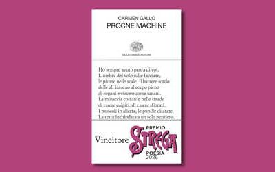 Premio Strega Poesia 2026: perché leggere “Procne machine” di Carmen Gallo