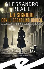 La signora con il cagnolino bianco