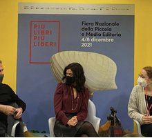 La promozione dei libri passa per la rete: Giulia Ciarapica e Veronica Giuffré in dialogo a Più libri Più liberi 