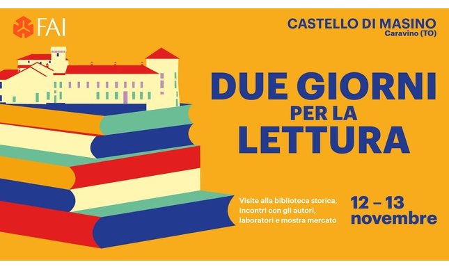 Un castello di libri: il FAI organizza due giorni di lettura a Masino