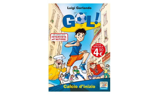 Gol! In libreria una serie di avventure di calcio e amicizia raccontate ai giovani lettori