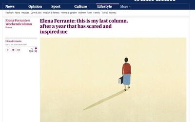 Elena Ferrante lascia il The Guardian: ultimo articolo per la scrittrice