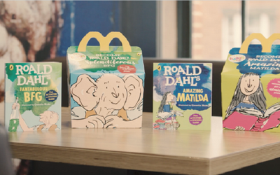 Libri da McDonald's: dopo Roald Dahl in Australia, i libri arrivano anche in Italia