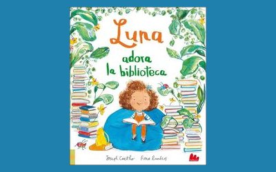 Luna adora la biblioteca