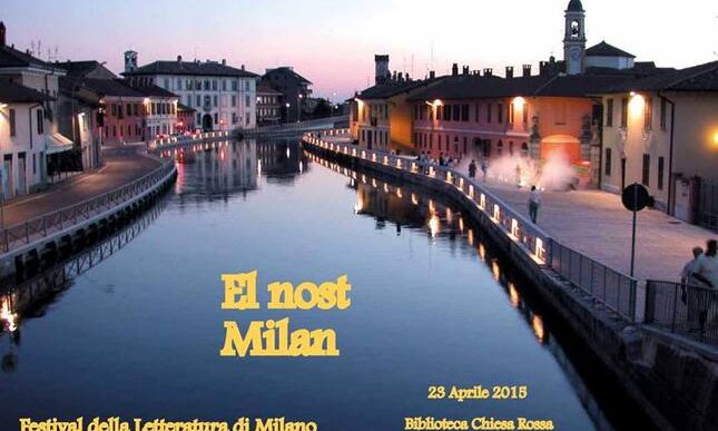 Festival Letteratura Milano, il 23 aprile evento dedicato alla città: El nost Milan