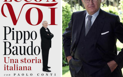 "Ecco a voi. Una storia italiana" di Pippo Baudo e Paolo Conti: il conduttore racconta gli incontri con i personaggi famosi della sua vita