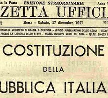 La Costituzione Italiana di Assemblea Costituente: 150 anni dell'Unità d'Italia