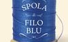 Una spola di filo blu
