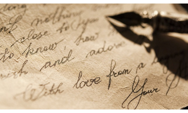 Le lettere d'amore famose più belle di sempre