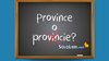 Province o provincie: come si scrive?