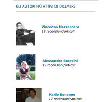 Dicembre 2013: i collaboratori più attivi di SoloLibri.net