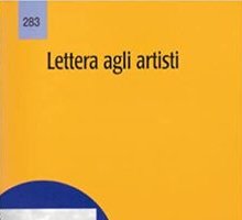 Lettera agli artisti