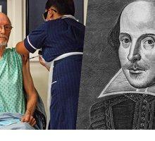 Covid-19: tra i primi a fare il vaccino c'è William Shakespeare 