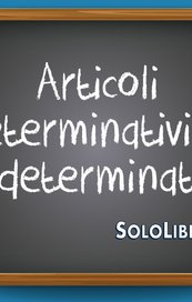 Articoli determinativi e indeterminativi: esempi e differenze
