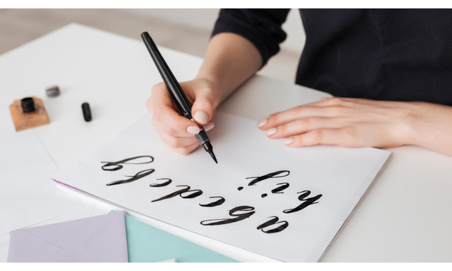 Calligrafia: cos'è l'arte della bella scrittura