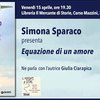 “Brindisi con l'autore”: Giulia Ciarapica dialoga con Simona Sparaco