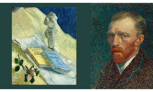 “Natura morta con libri e gesso”: quali libri ha ritratto Van Gogh?
