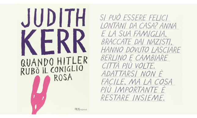 Quando Hitler rubò il coniglio rosa: il libro di Judith Kerr racconta ai giovani lettori la Shoah