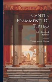Canti e frammenti di Tirteo