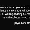 Scrivere un libro: 10 consigli di Joyce Carol Oates 