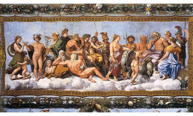 Zeus e il concilio degli dei nelle "Metamorfosi" di Ovidio
