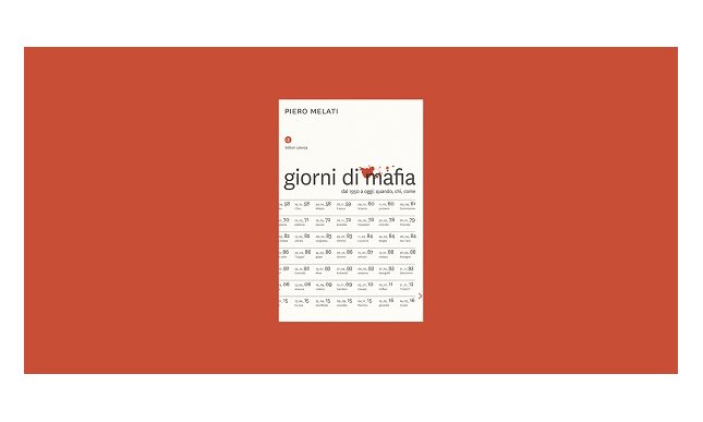 In libreria “Giorni di mafia” di Piero Melati, un libro di soli fatti 