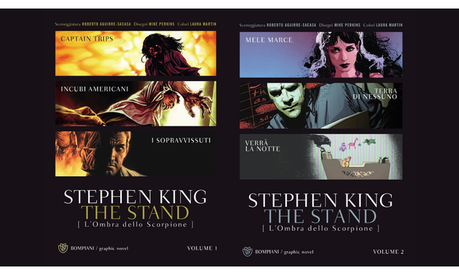 The Stand: L'ombra dello scorpione di Stephen King diventa un graphic novel in due volumi