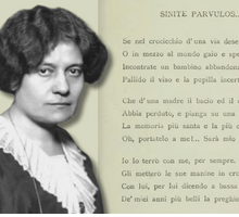 “Un bambino abbandonato”, la poesia di Ada Negri sull'accoglienza e la maternità spirituale