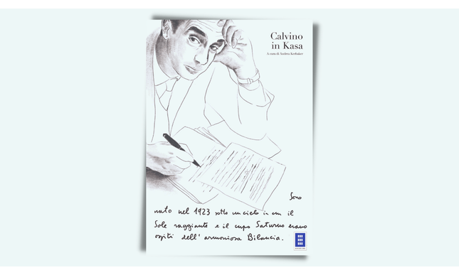 Italo Calvino in mostra alla Kasa dei libri a Milano, a 100 anni dalla nascita