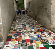 Una strada di libri fa rivivere un borgo: ecco dove